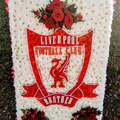 Liverpool logo tribute 