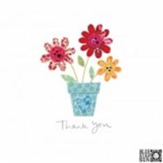 Thank You Flower Pot Card