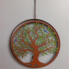 Hanging Bluebird Tree of Life Spinner