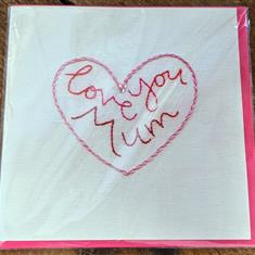 Love you Mum Card 