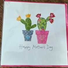 Mother&#39;s Day cactus card 