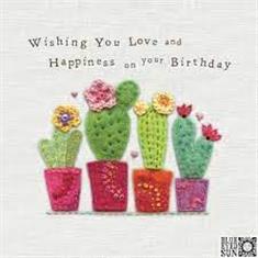 Happy Birthday Cactus Card