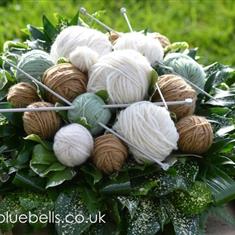 knitting wreath