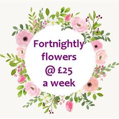 Fortnightly Flowers at 25 pounds