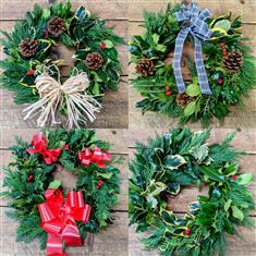 Holly Wreaths 