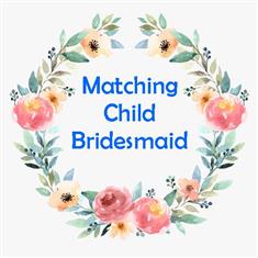 Matching Child Bridesmaid