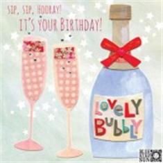 Happy Birthday Bubbly Card