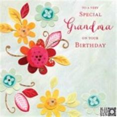 Happy Birthday Grandma Card