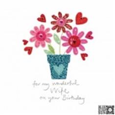 Happy Birthday Wife Card