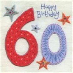 60th Birthday Card