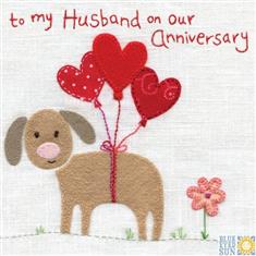 Husband Anniversary Card