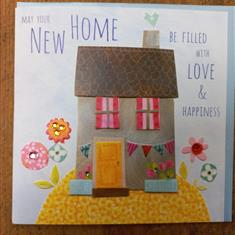 New Home House Card