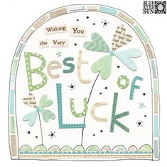 Best Of Luck Card