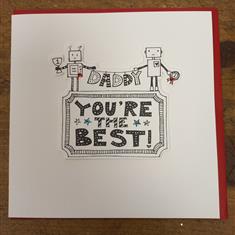 Daddy You&#39;re The Best Card