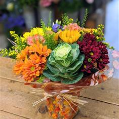 Autumn Vase Arrangement