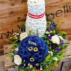 3D Bowling Pin &amp; Ball Tribute