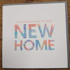 Congratulations On Your New Home Card