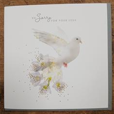 Dove Sympathy Card