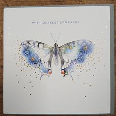 Butterfly Sympathy Card