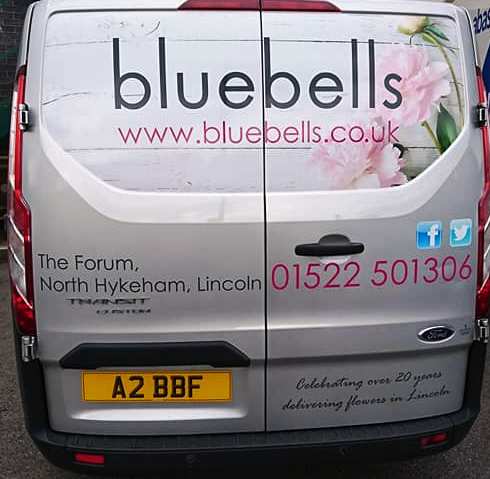 Bluebells Florist Van