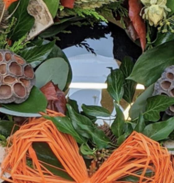 Luxury Fresh Foliage Door Wreath